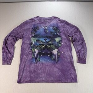 The Mountain Dragonfly Dream Catcher Large Cavalaris 2012 Tie Dye Long Sleeve